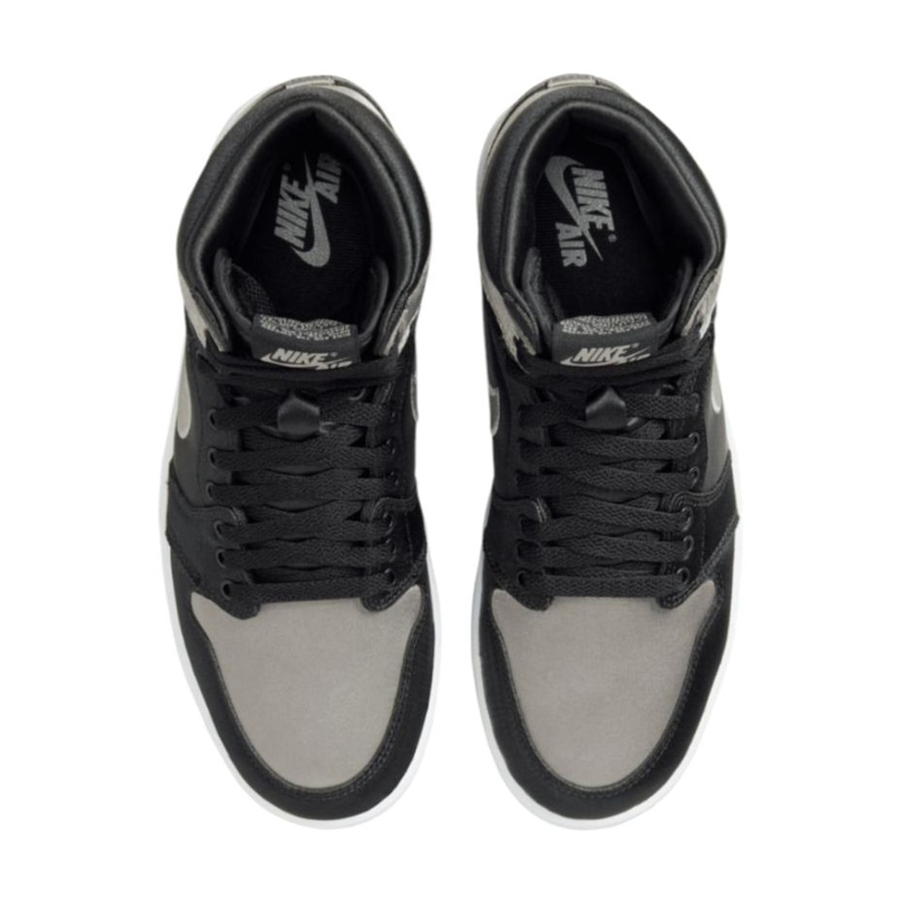 Nike Air Jordan 1 High OG Shadow 2.0 Women's Size 10.5 Black/Silver. New - Picture 4 of 12